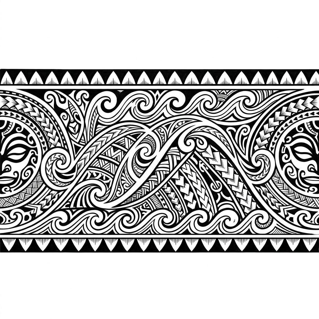 arm-tattoo polynesian armband