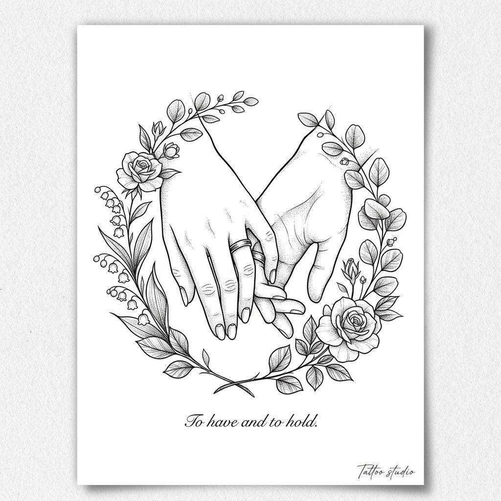 wedding-tattoo eternal lovers premium