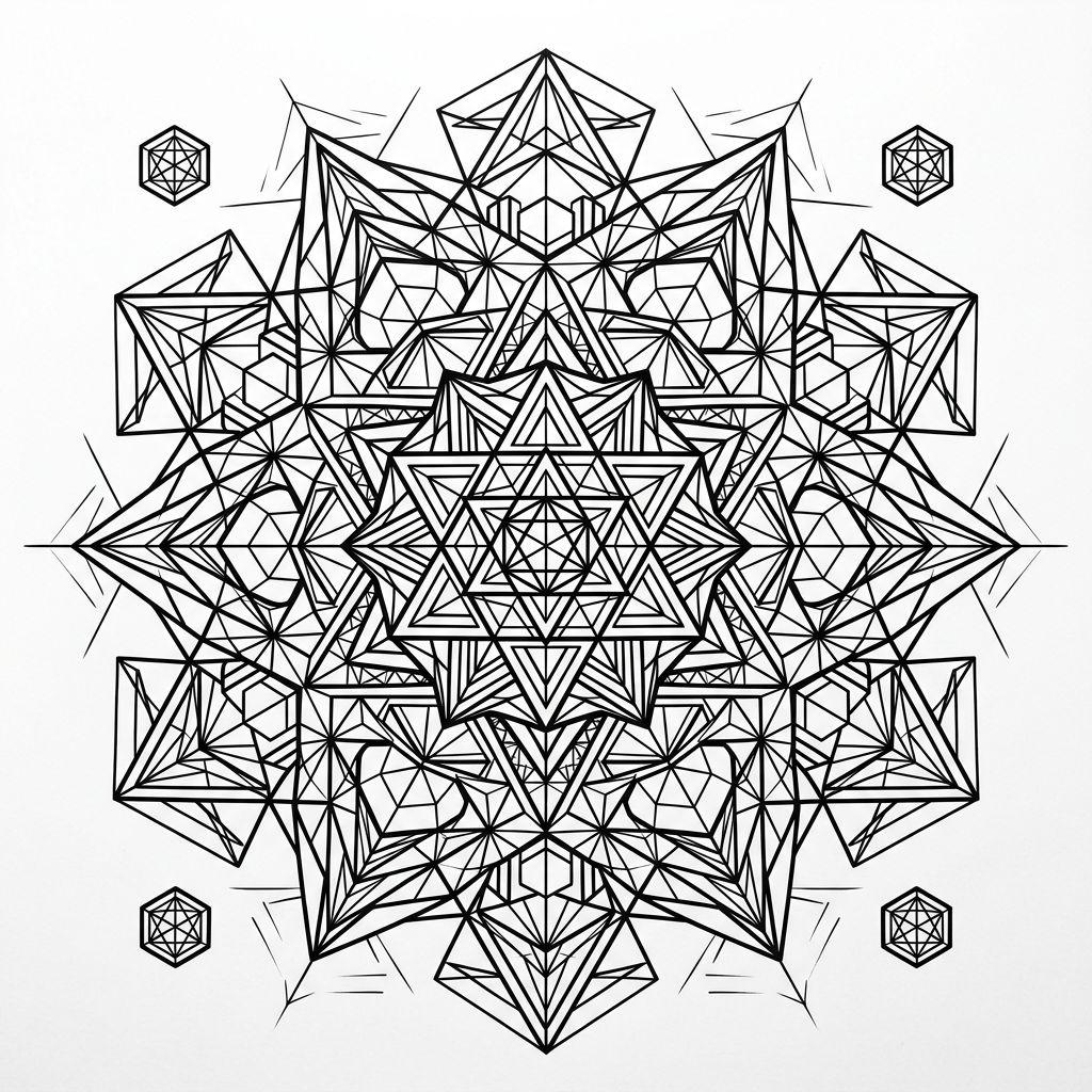 men-tattoo geometric mandala