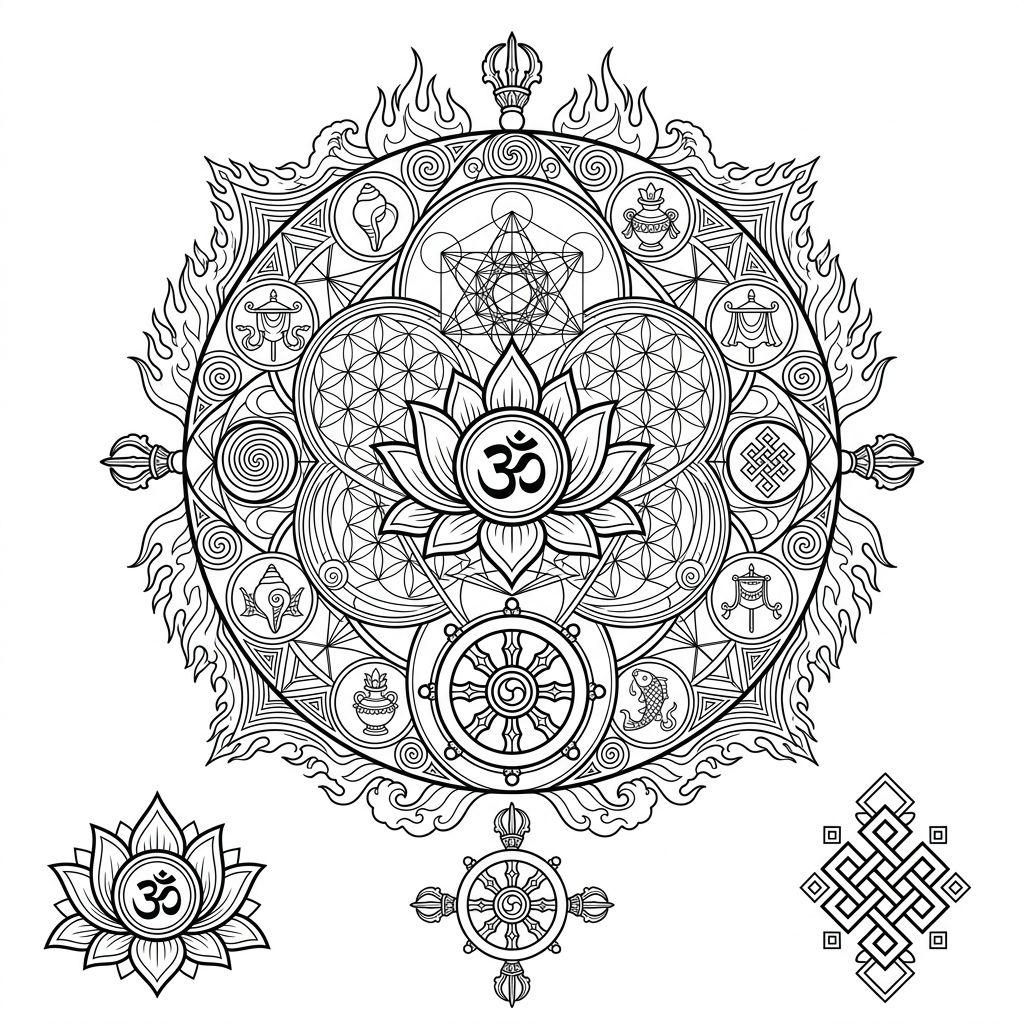 japanese-tattoo sacred japanese geometry