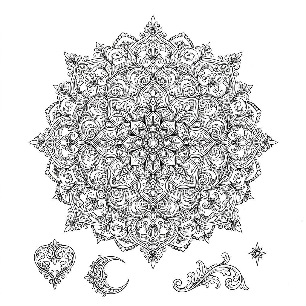 mandala-tattoo premium filigree mandala