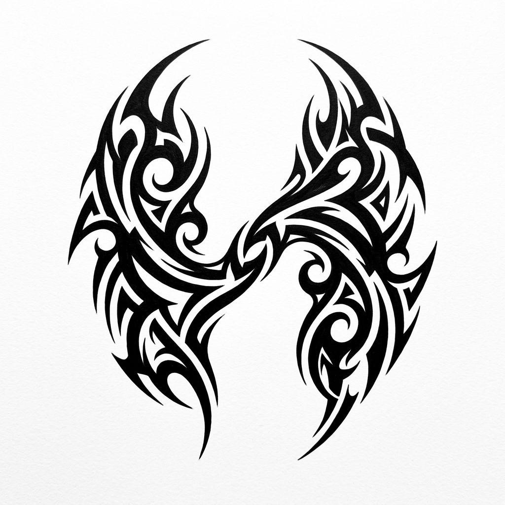 idée tatouage meilleure amie duo tribal moderne