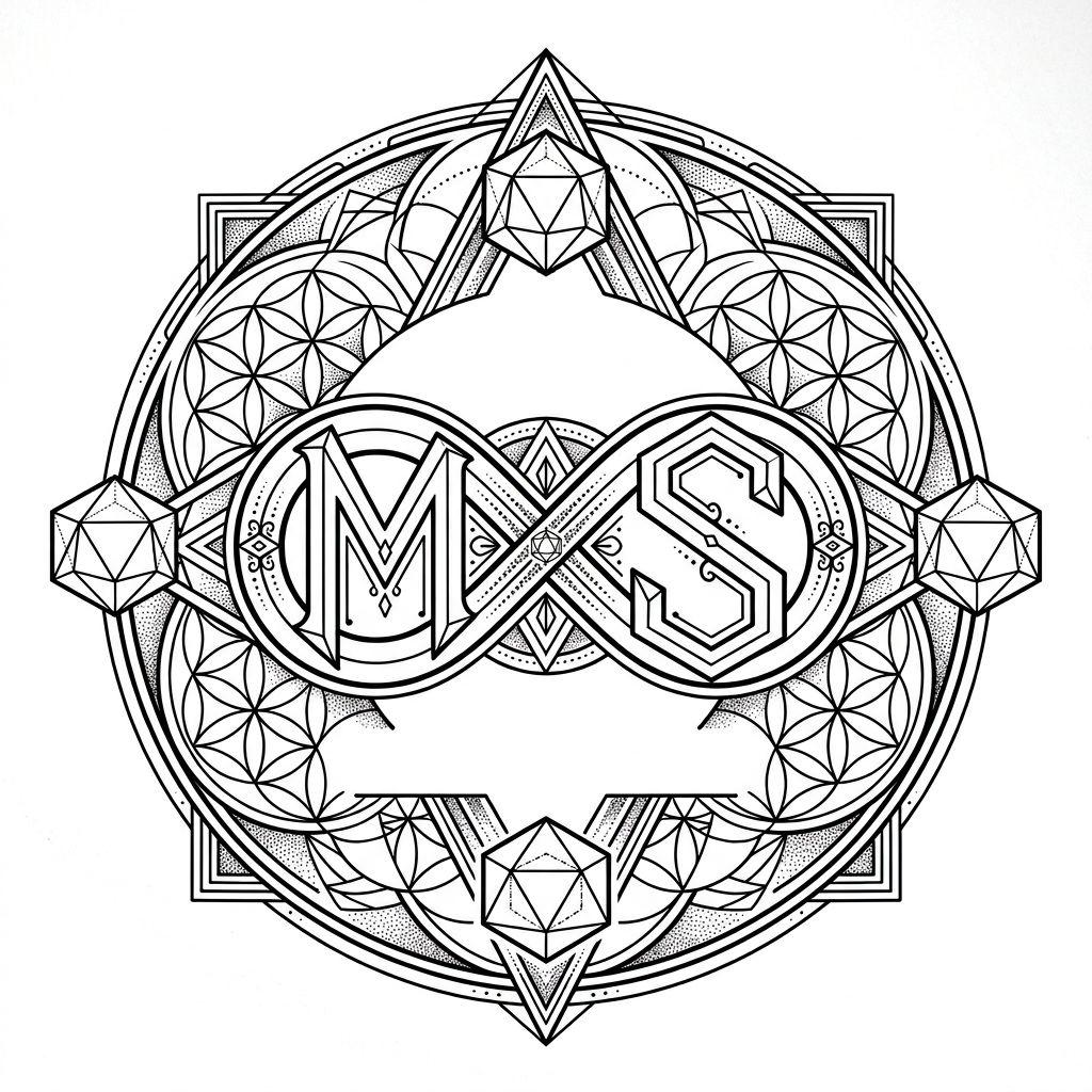 mother and son-tattoo infinity m and s