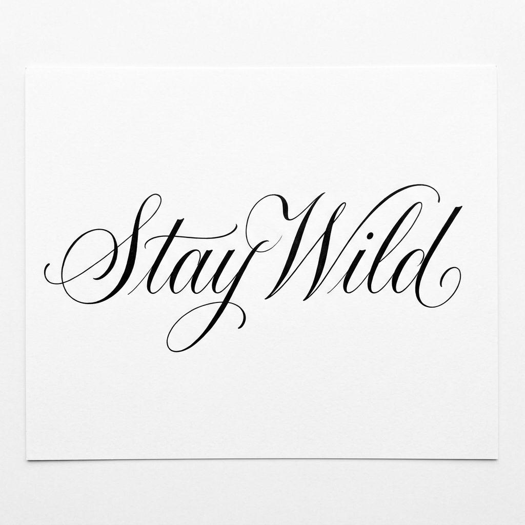 calf-tattoo lettering quote