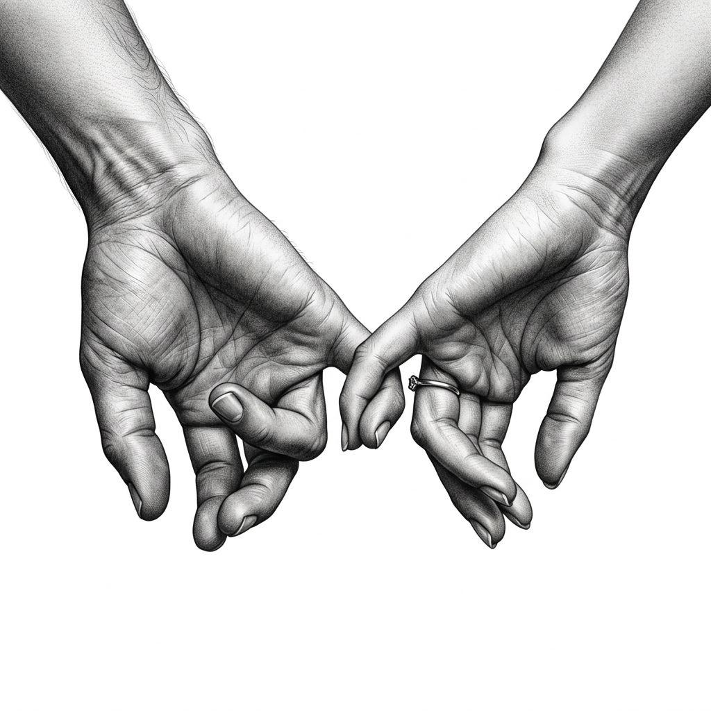 couple-tattoo realistic hands