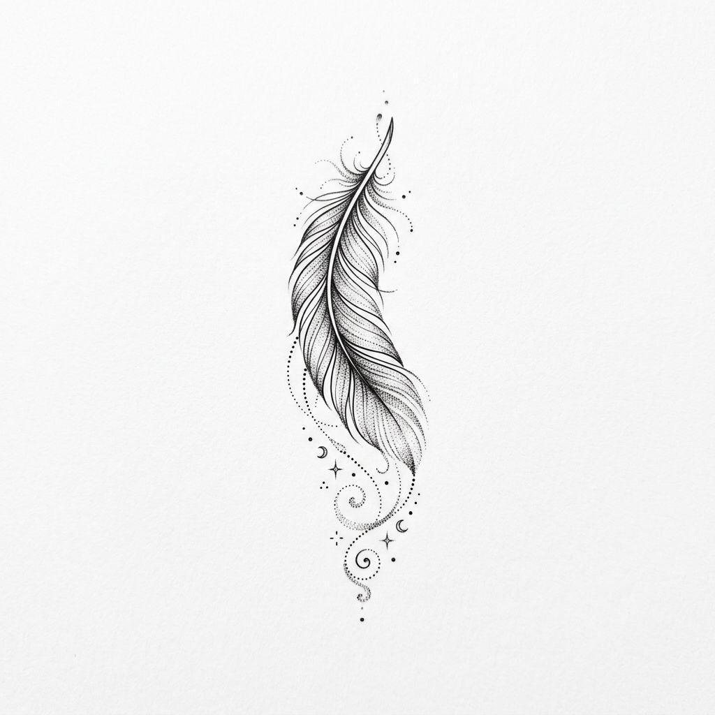 wrist-tattoo spiritual feather