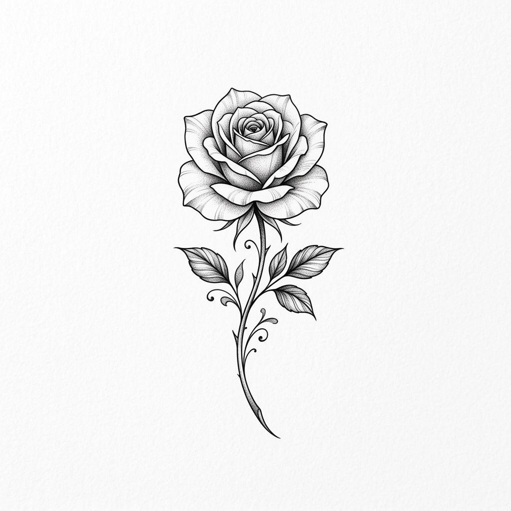 wrist-tattoo miniature rose
