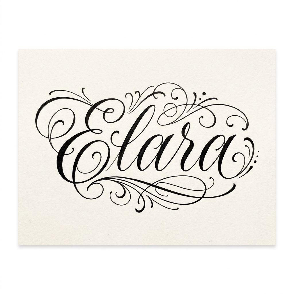 wrist-tattoo name lettering