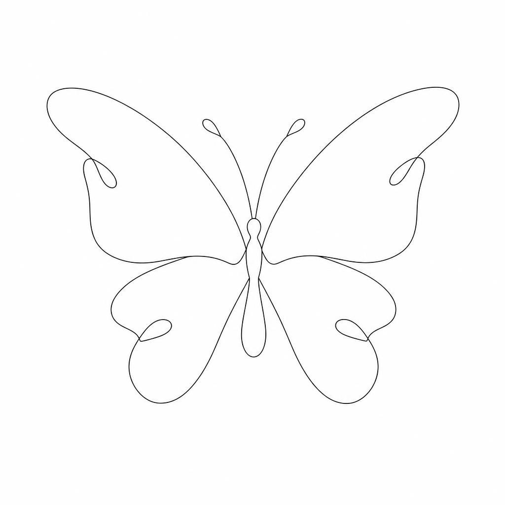 butterfly-tattoo minimalist butterfly