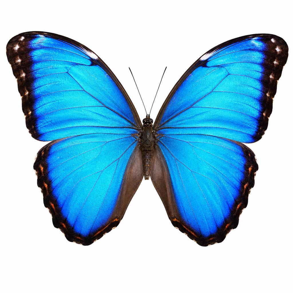 butterfly-tattoo realistic morpho butterfly