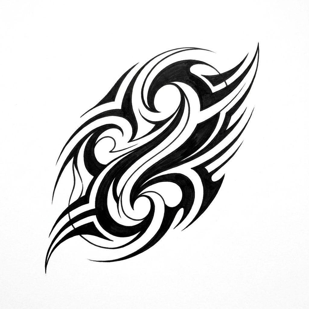 tribal-tattoo modern neo-tribal
