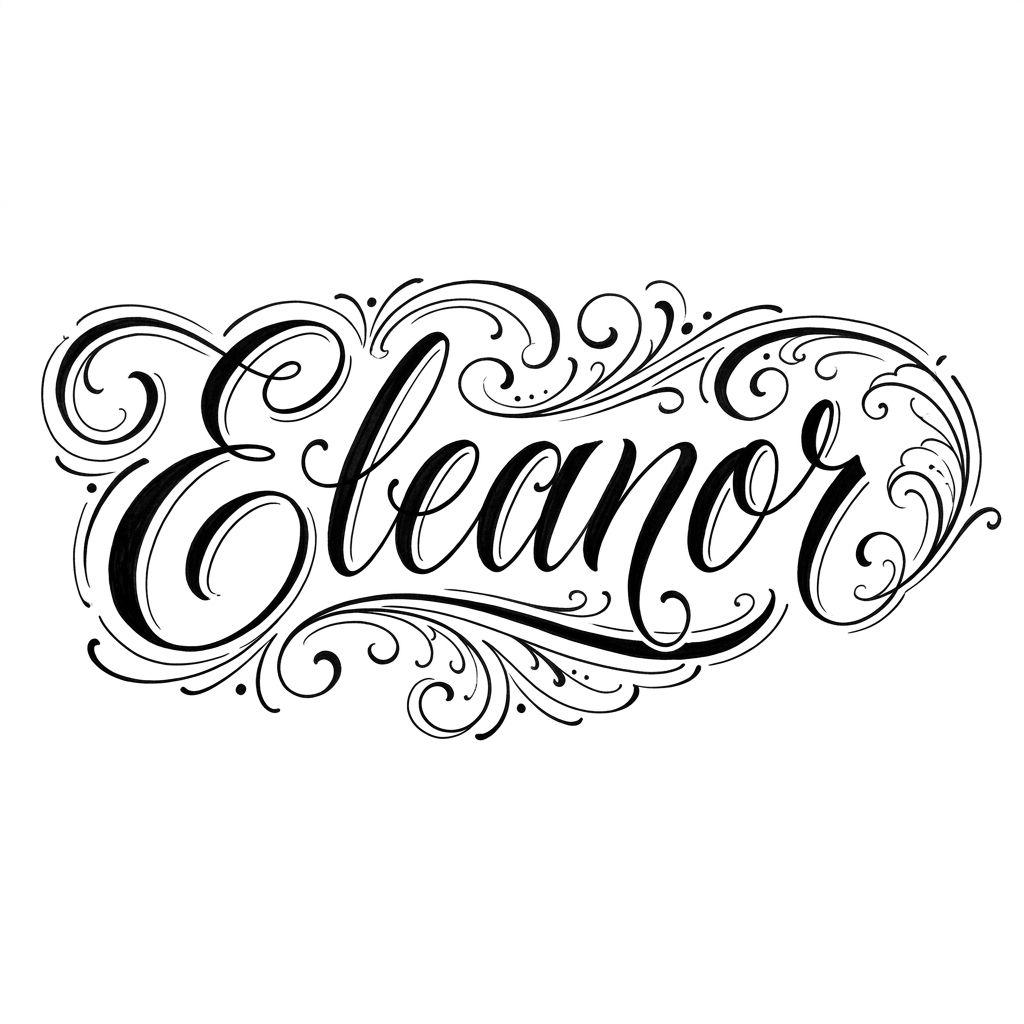 name-tattoo elegant handwritten name
