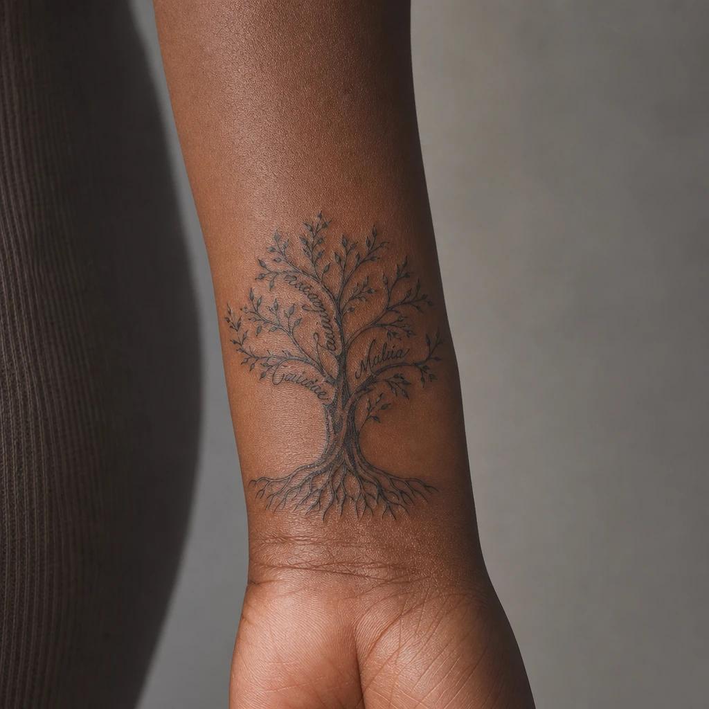 Idée tatouage arbre de vie