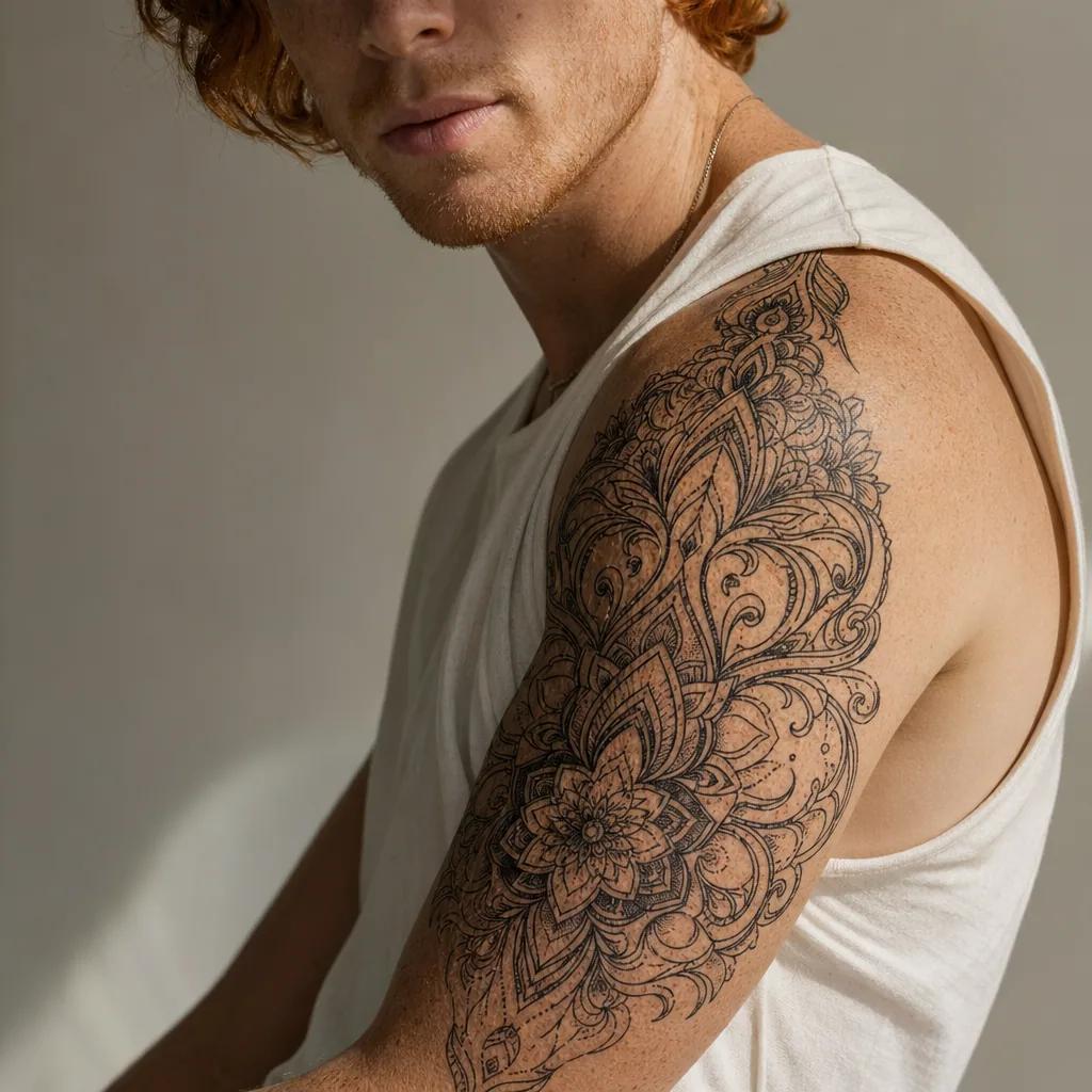 arm-tattoo ornamental sleeve