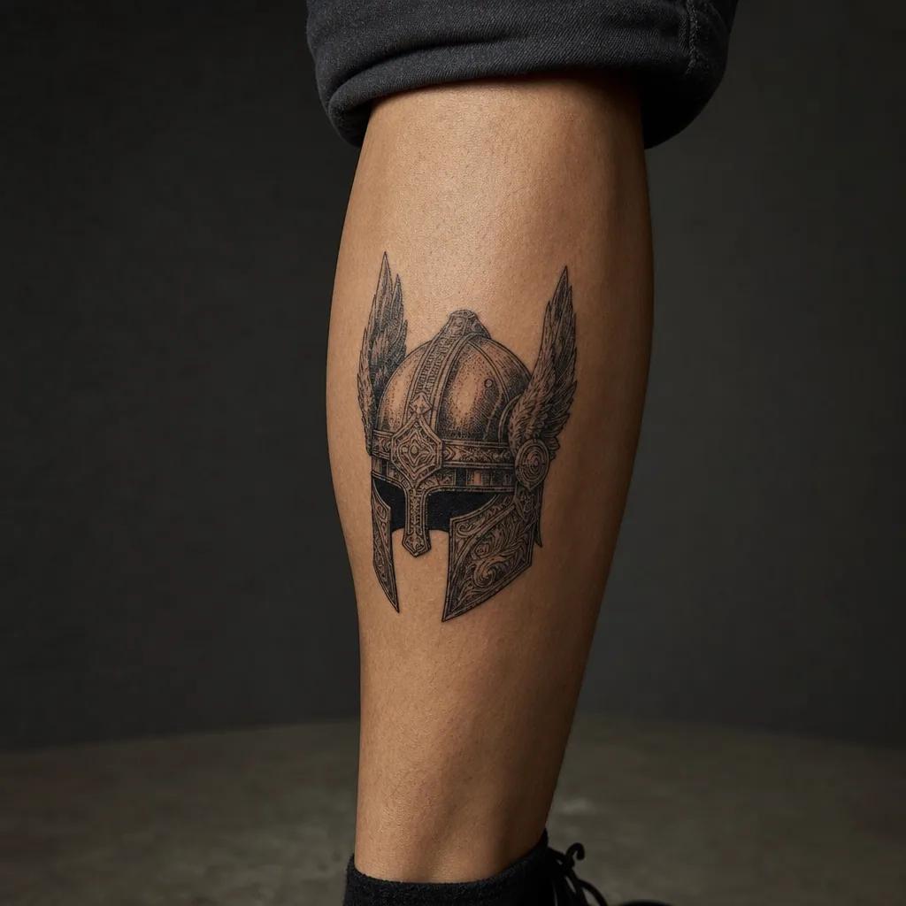 Tattoo idea calf