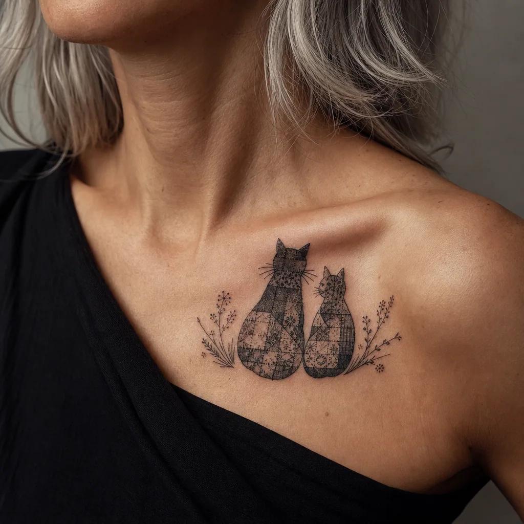 cat-tattoo egyptian bastet cat