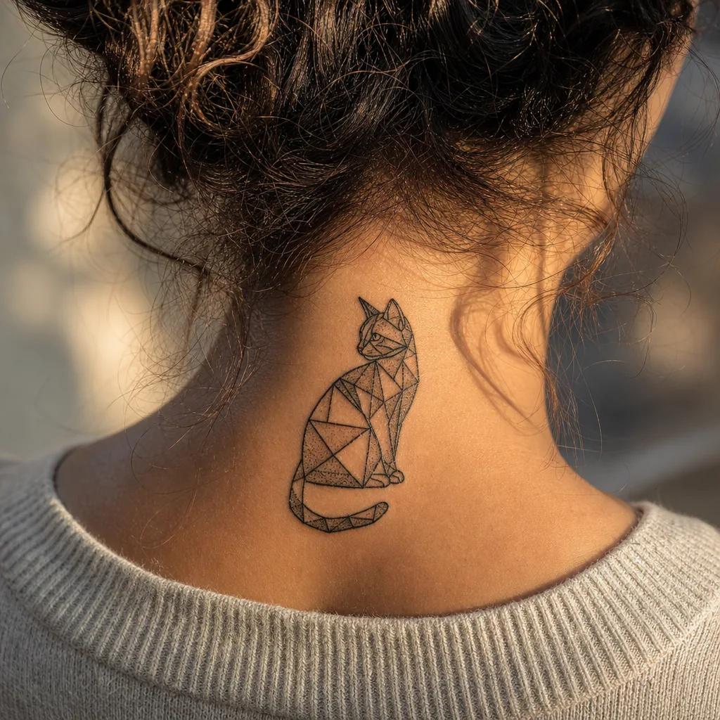 cat-tattoo wild panther cat