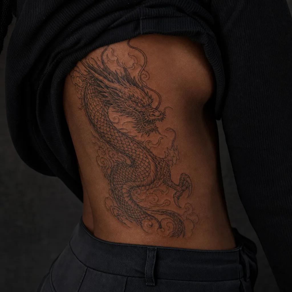 dragon-tattoo japanese irezumi dragon