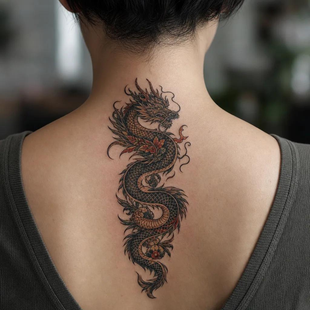 Tattoo idea dragon