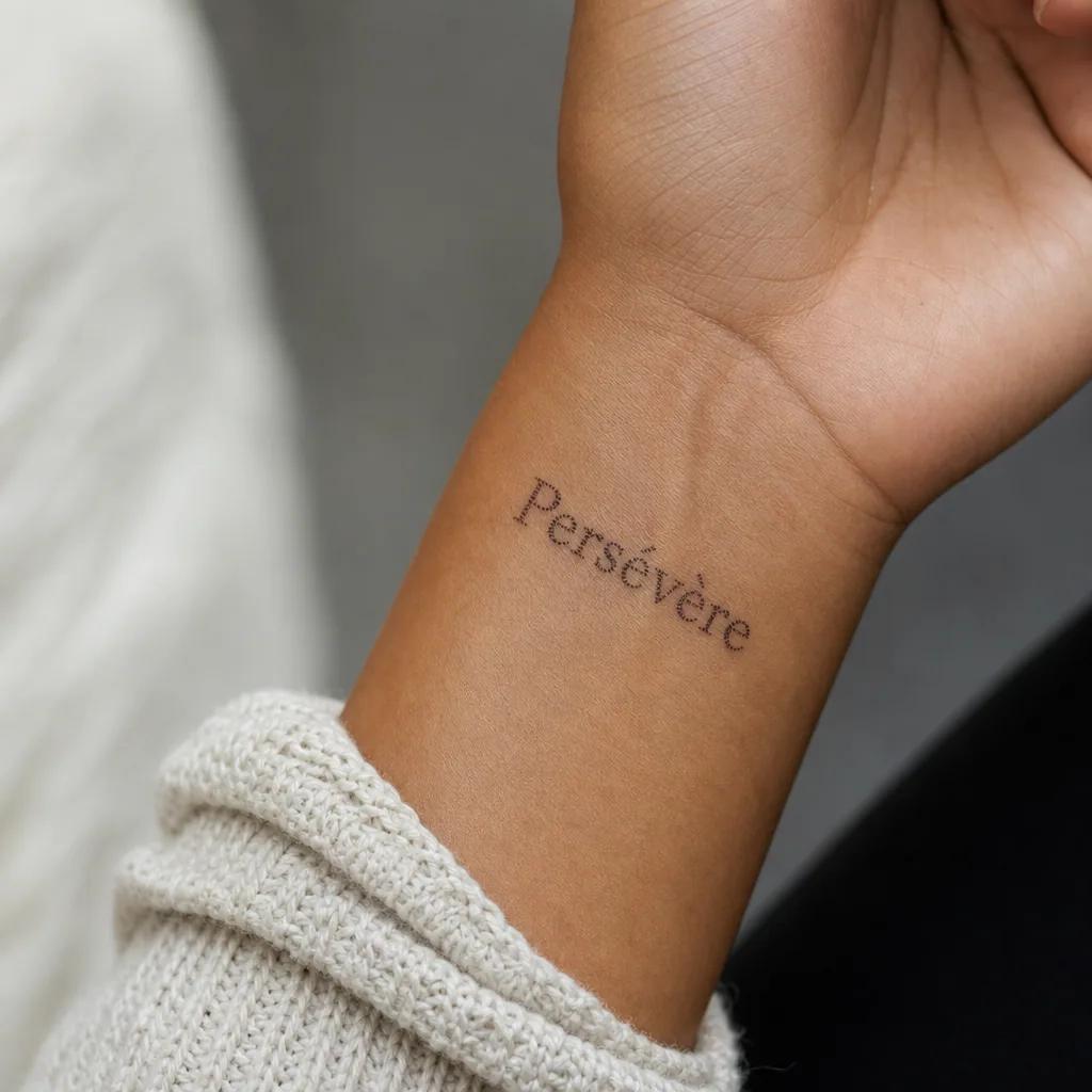 idée tatouage écriture lettrage dotwork pointillé
