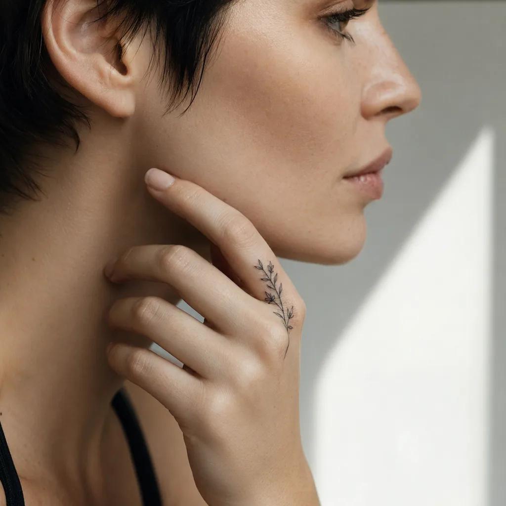 Tattoo idea finger