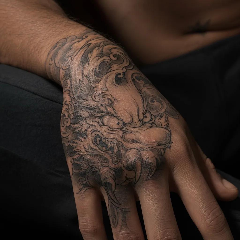 hand-tattoo japanese hand