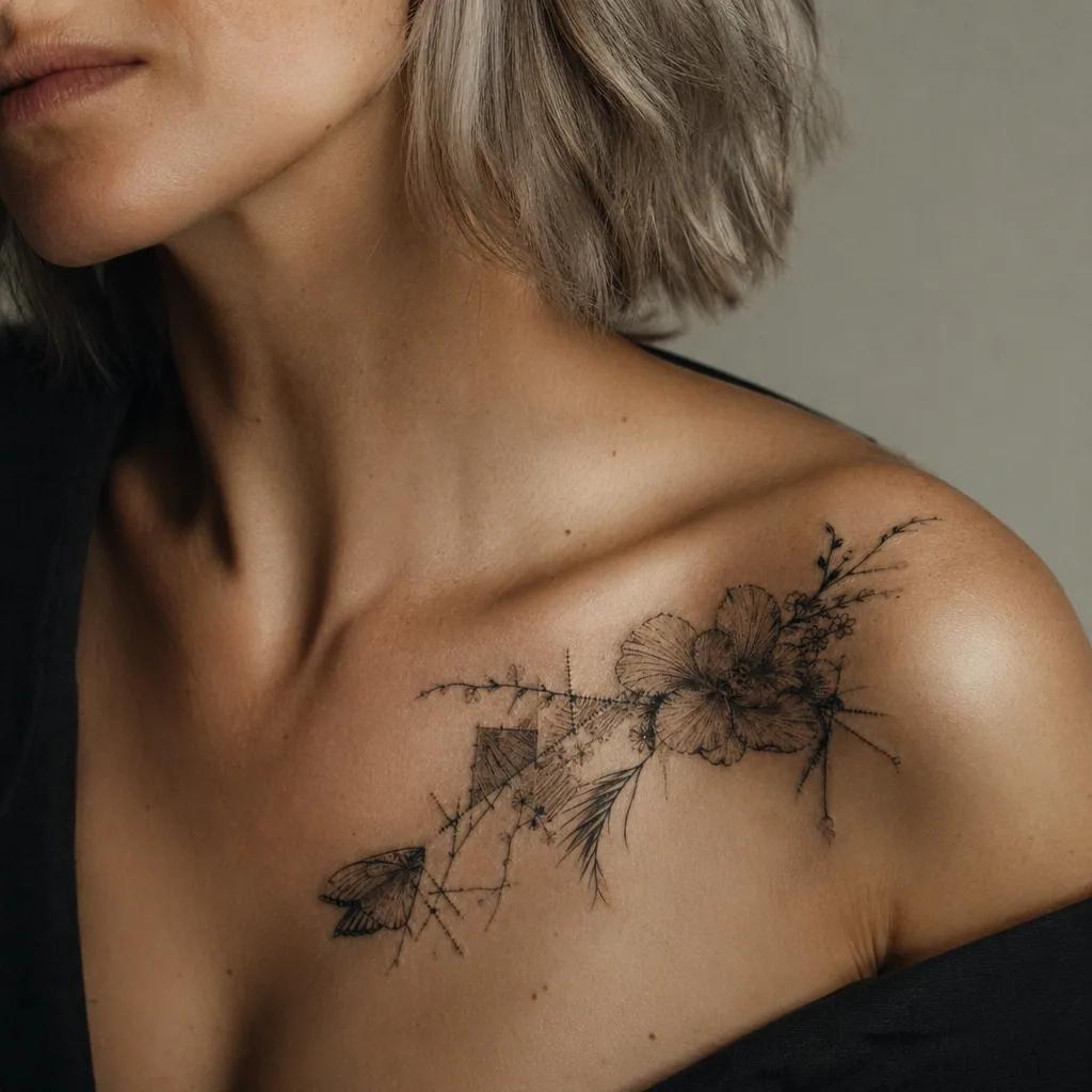 memorial-tattoo spiritual cross of light