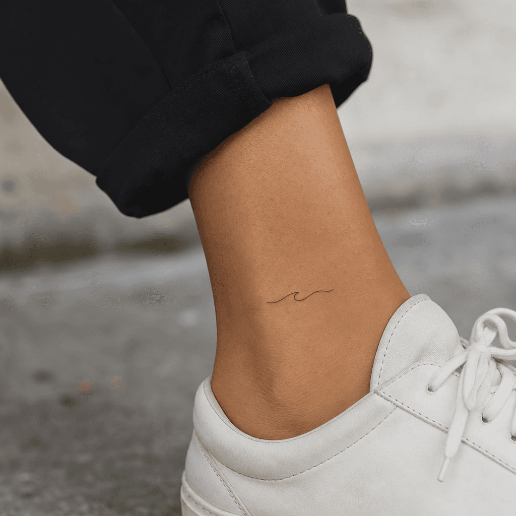 idée tatouage minimaliste minimaliste mot court
