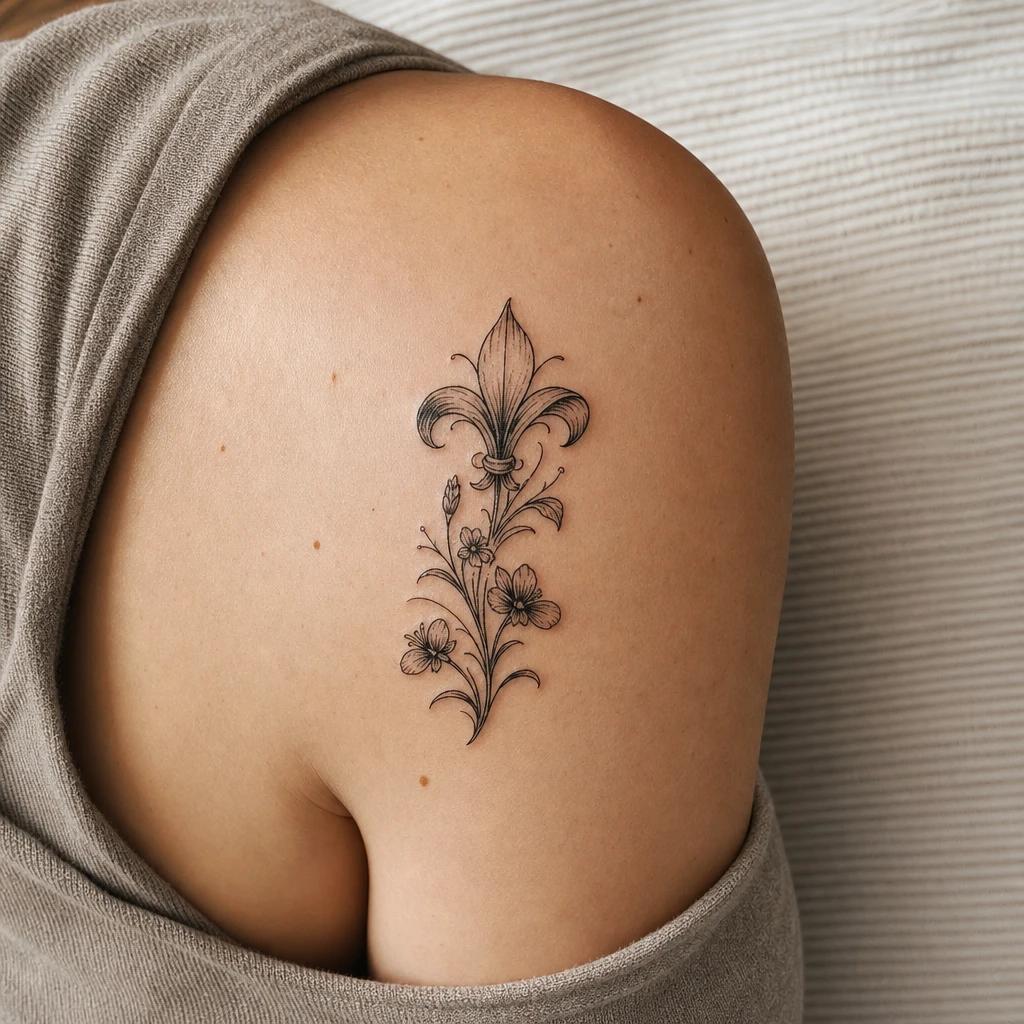 mom-tattoo birth flower