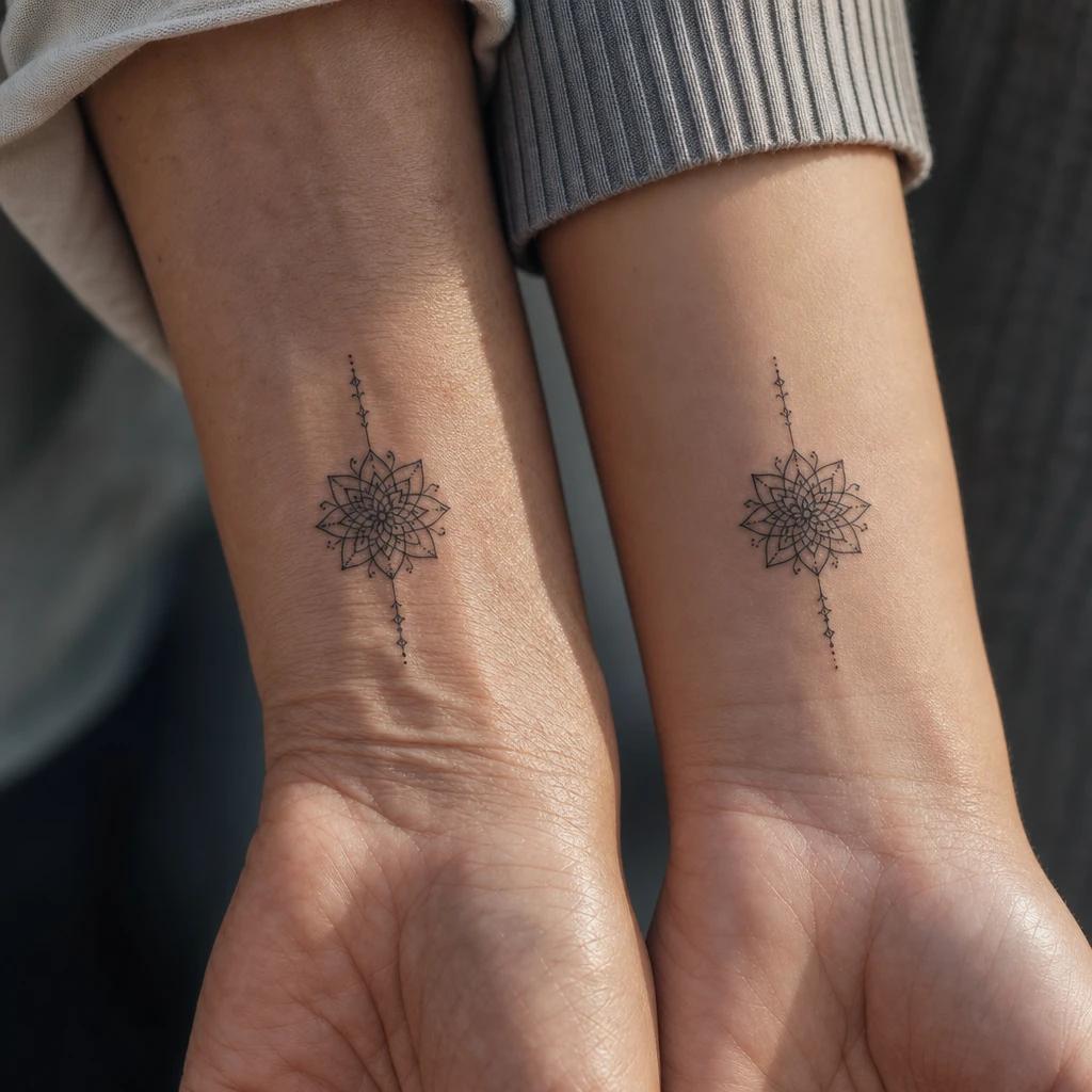 Tattoo idea mother and daughter