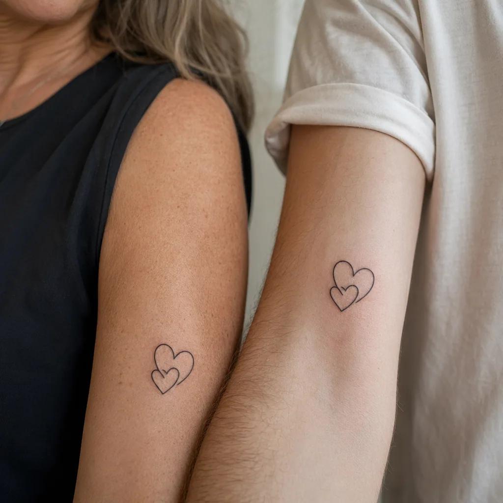 Tattoo idea mother and son