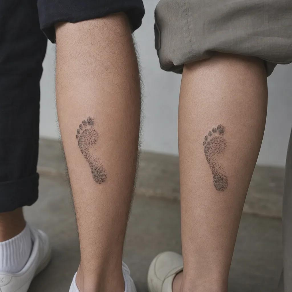 mother and son-tattoo madonna and child