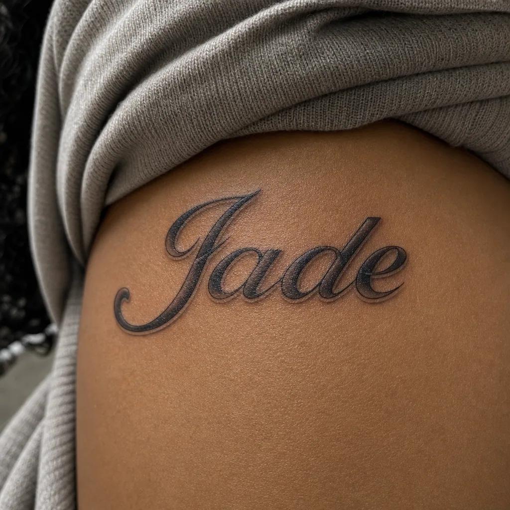name-tattoo geometric name