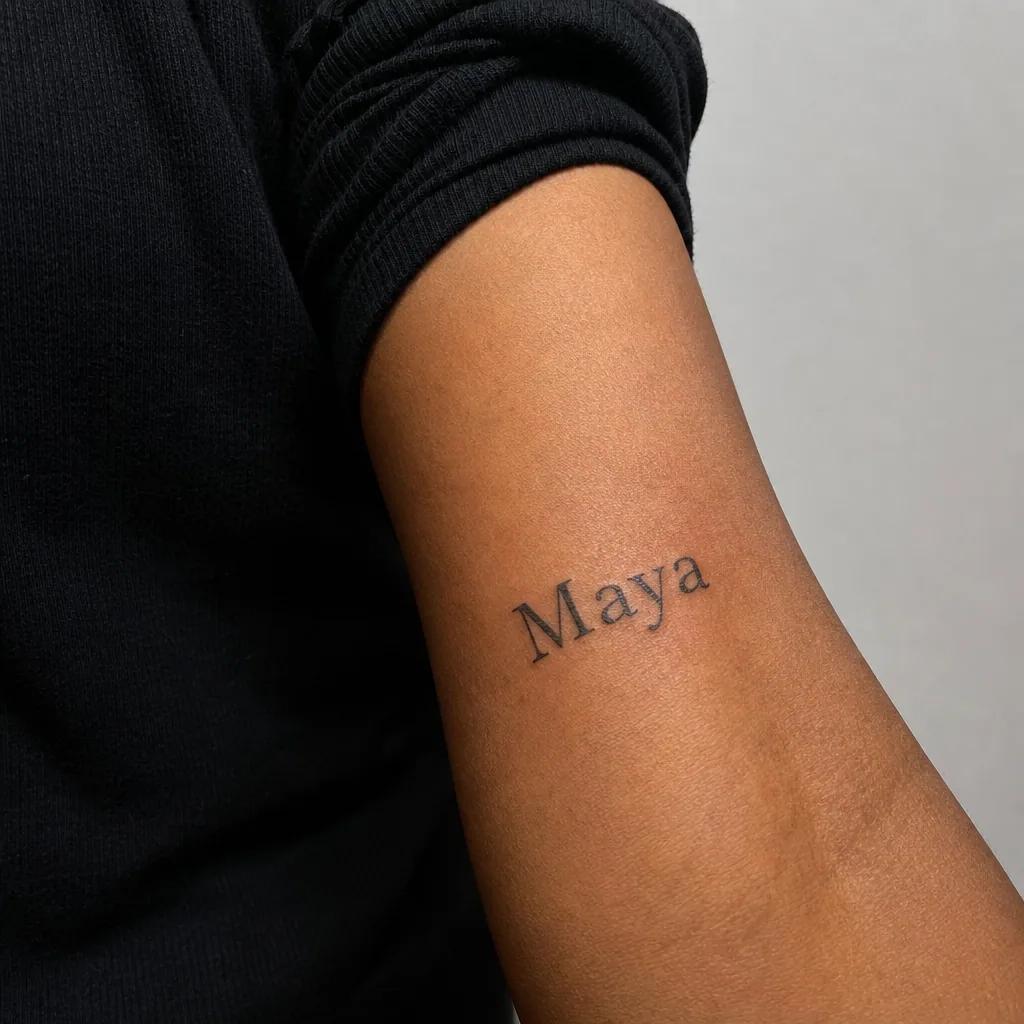 Tattoo idea name