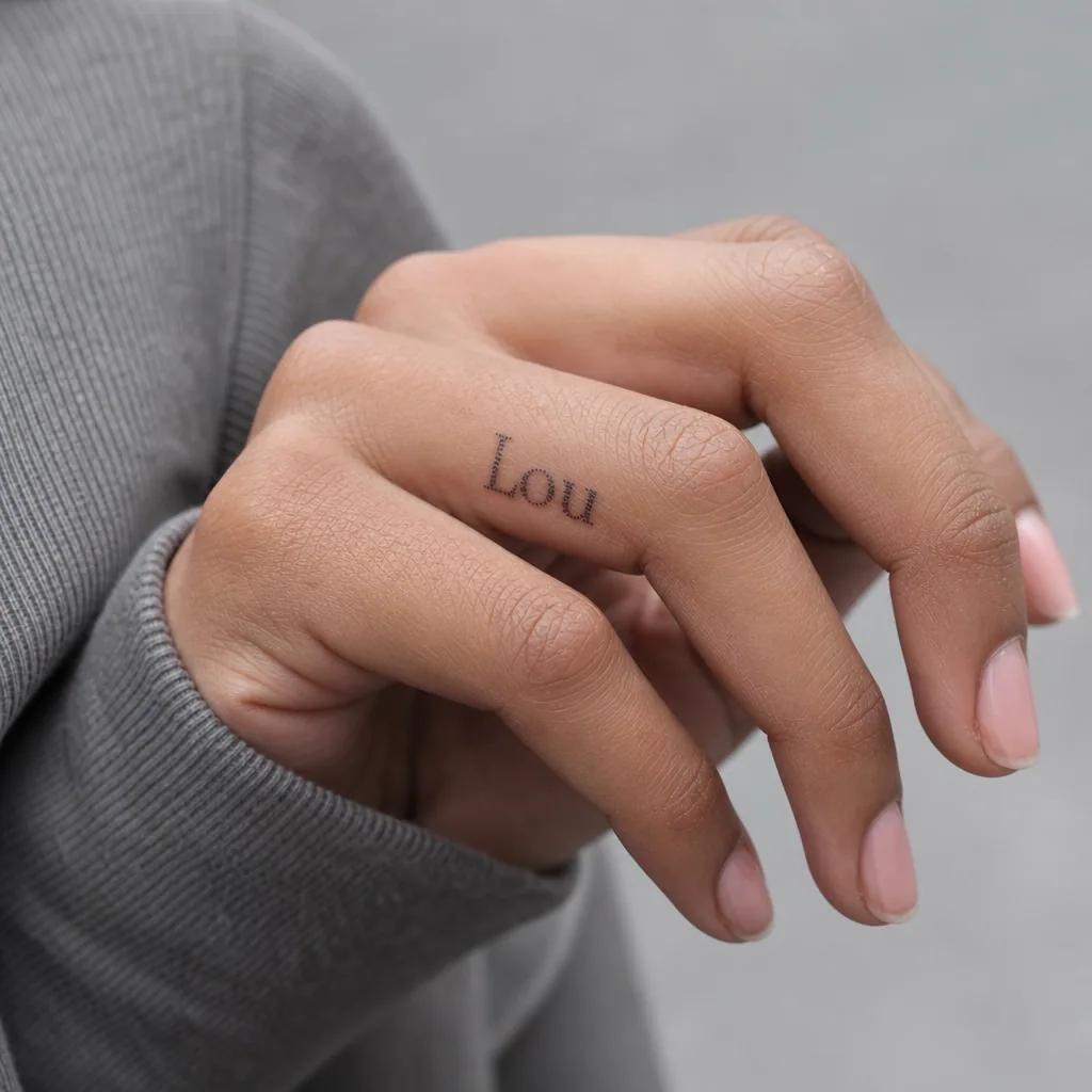 name-tattoo ancient latin name