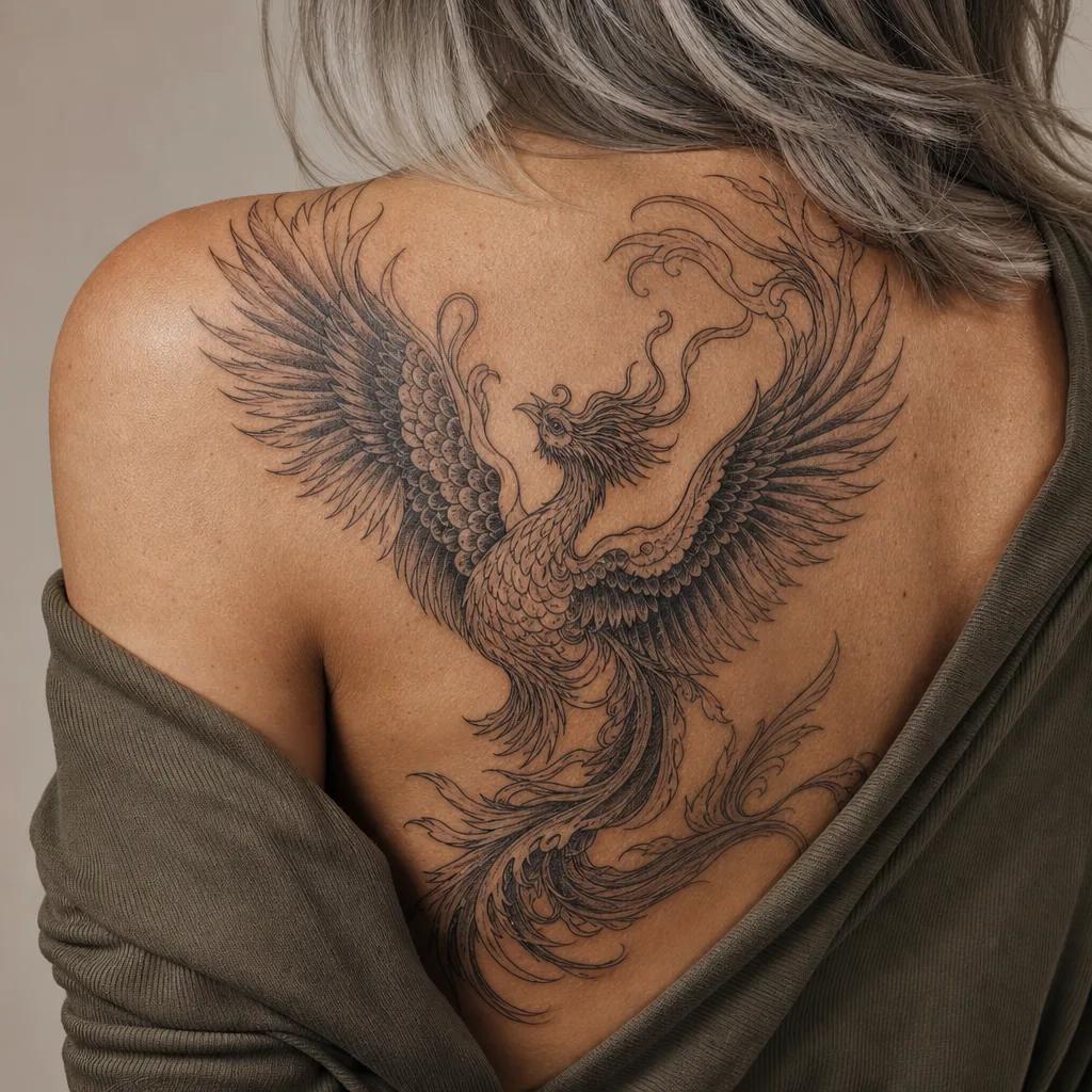 phoenix-tattoo japanese irezumi phoenix