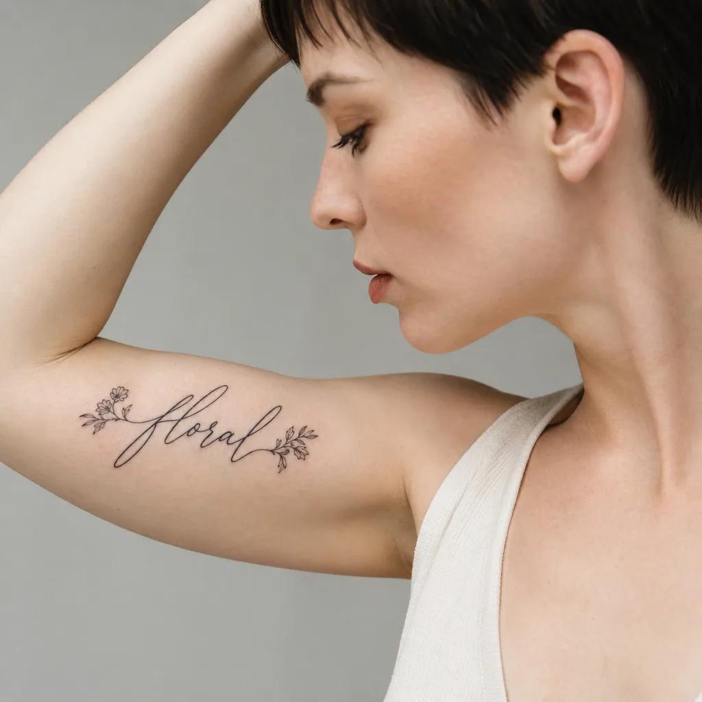 quote-tattoo floral quote