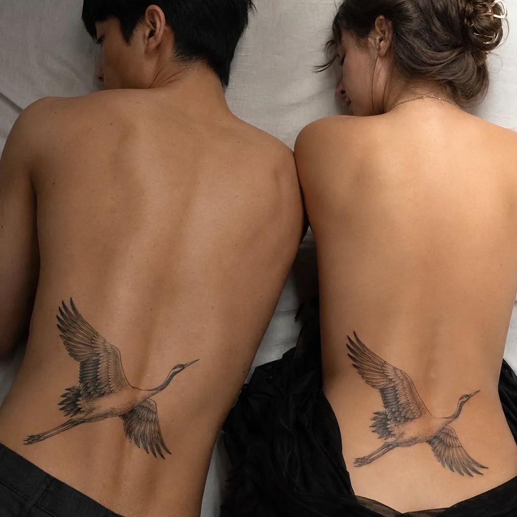 siblings-tattoo neo-traditional roses