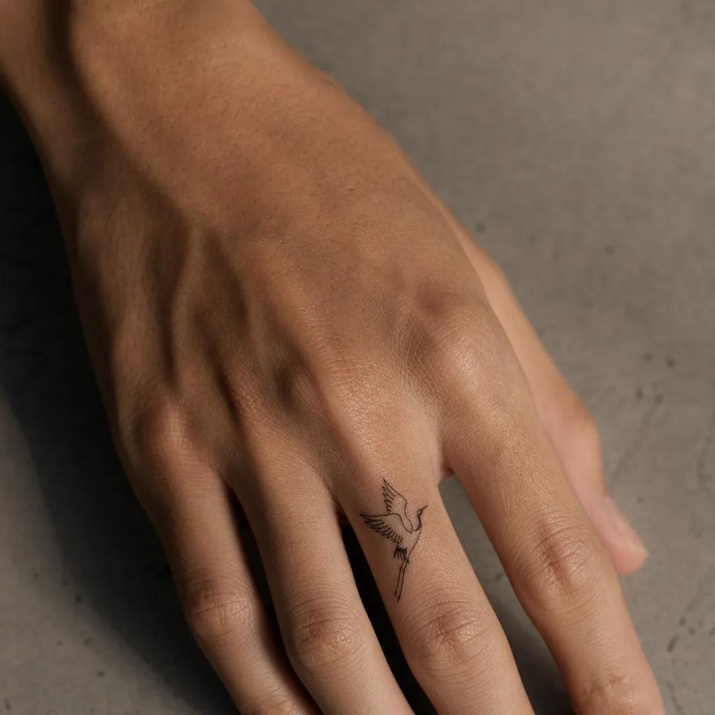 idée tatouage simple crâne minimaliste