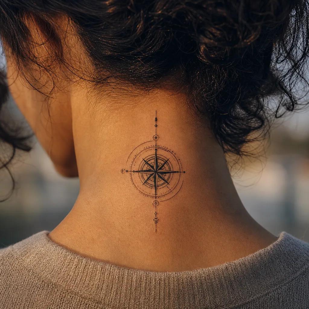 travel-tattoo bold blackwork eagle