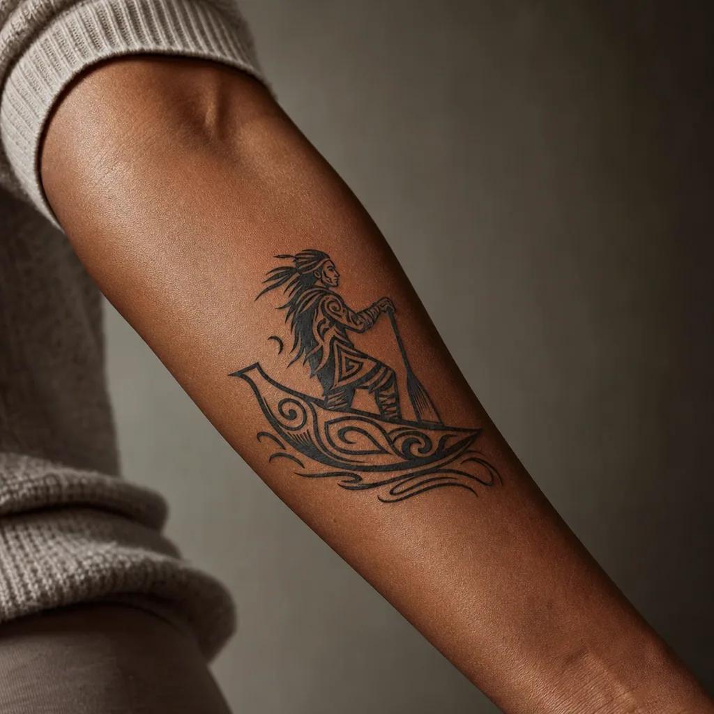 travel-tattoo watercolor airplane