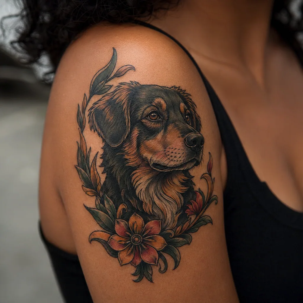 Chien neo-traditionnel