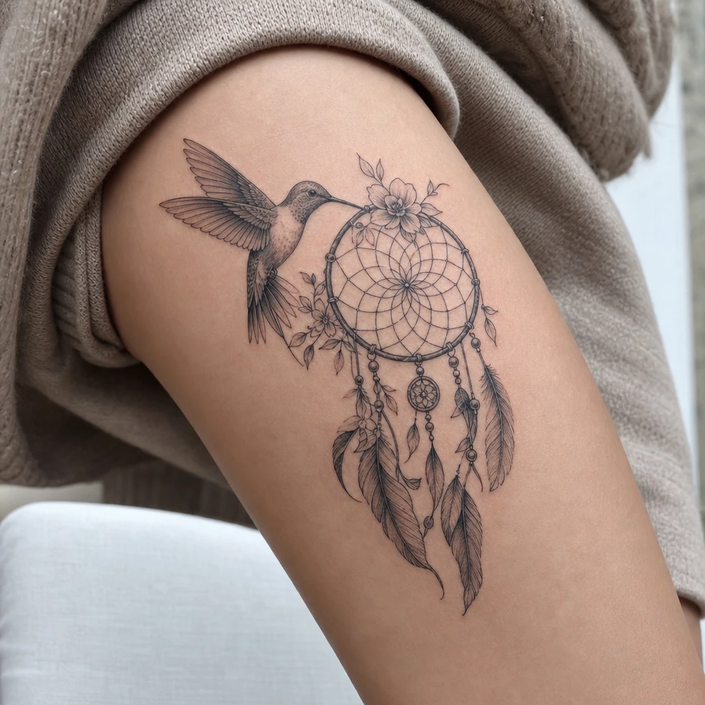 Colibri et attrape-reve
