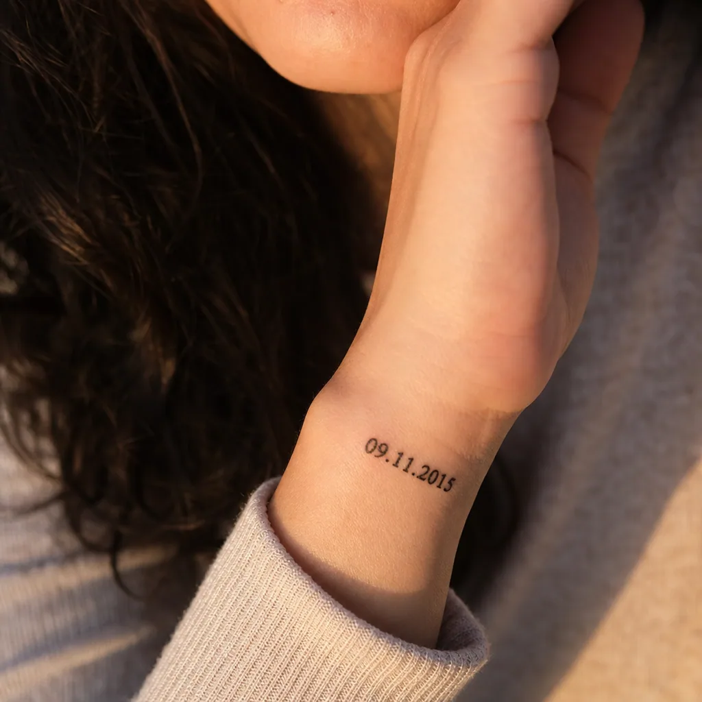 Date blackwork gothique