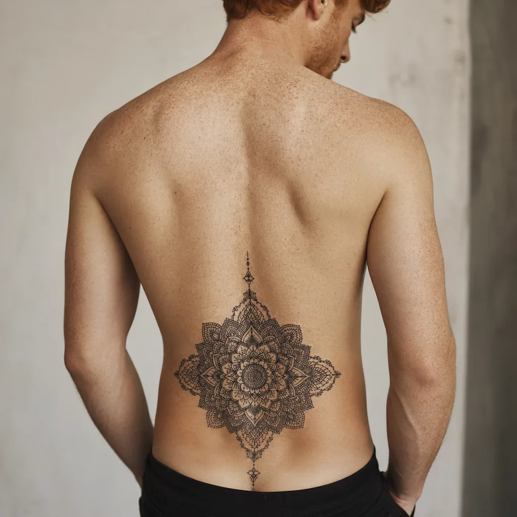 Mandala lace ornemental