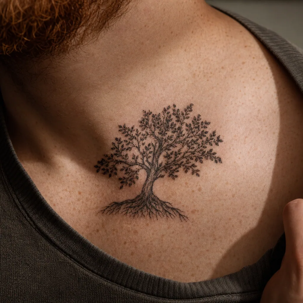 Arbre familial ornemental