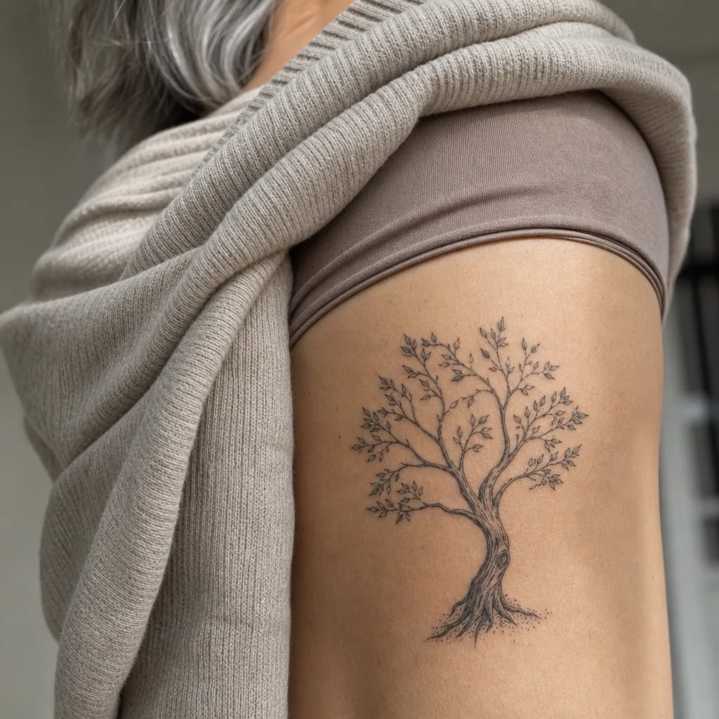 Arbre familial ornemental