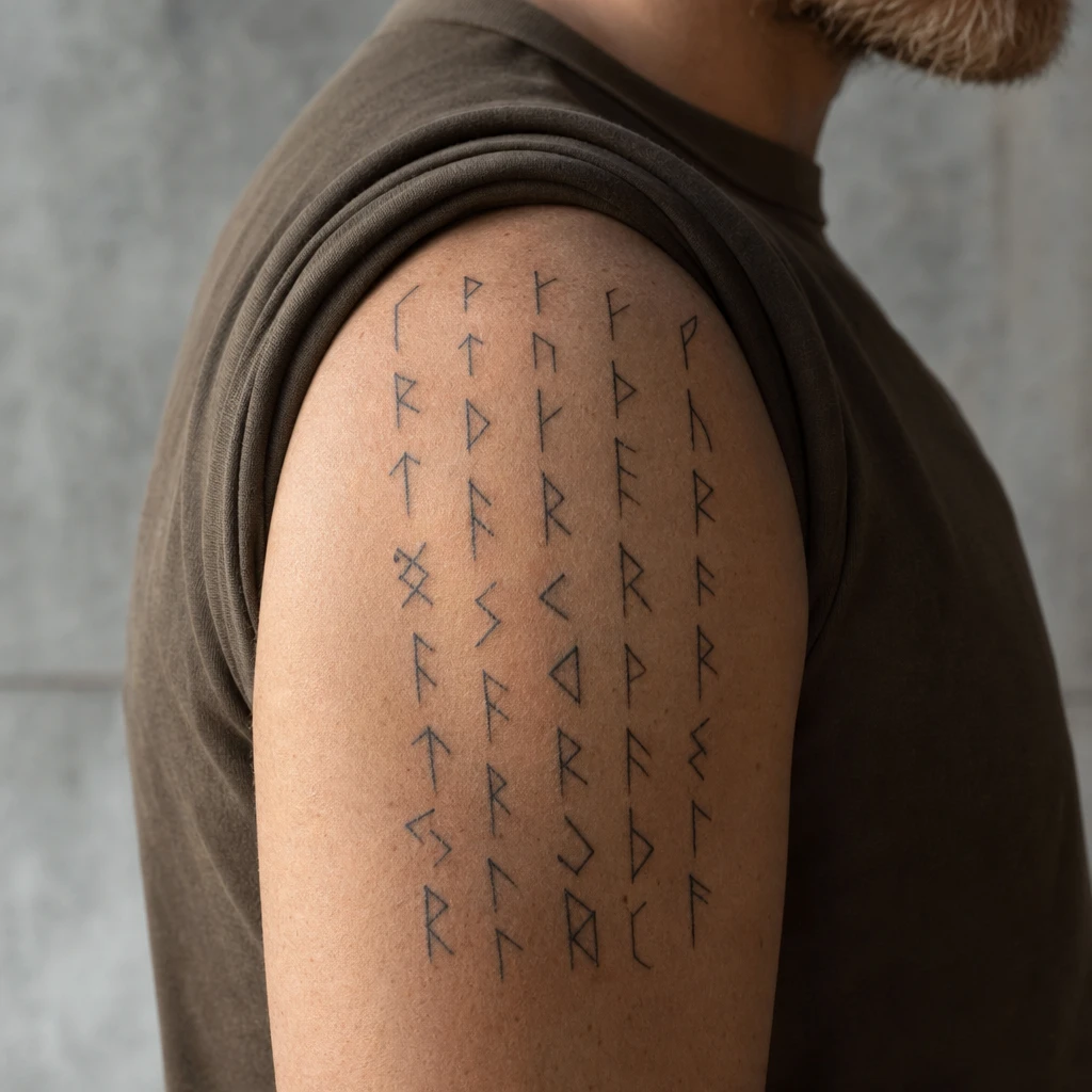 Runes ecriture ancienne